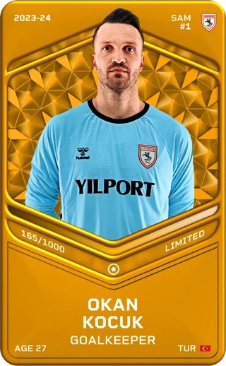 🚨SORARE - ÇEKİLİŞ (GIVEAWAY) 🚨

Madem sezon başlıyor, adettendir bir çekiliş yapalım.

Okan Koçuk limited kartı verelim bir tane, oynayan kaleci herkese lazım 😀

- Takip (Follow)
- RT

Kazananı pazartesi akşam açıklarız.

İyi hafta sonları 😊

#Sorare #Giveaway #soraregiveaway