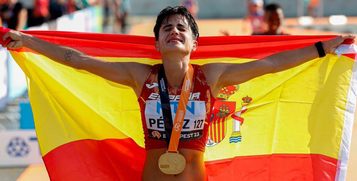 depominoritario's tweet photo. 🚨MARÍA PÉREZ Y JORDAN DÍAZ SERÁN LOS ABANDERADOS DE ESPAÑA EN LA CERMONIA DE CLAUSURA

🥇🥈María Pérez
🥇Jordan Díaz

#París2024 #JuegosOlímpicos