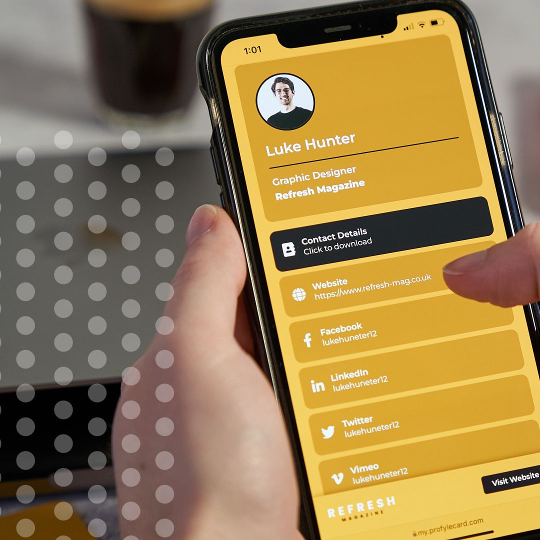 profylecard's tweet image. Replace paper business cards &amp;amp; achieve your ESG goals with Profyle Card! 🌿 Sustainable, efficient, and perfect for modern networking. Make the switch today! go.profyle.cards/f7A3Y3 #Sustainability #ESG #DigitalTransformation