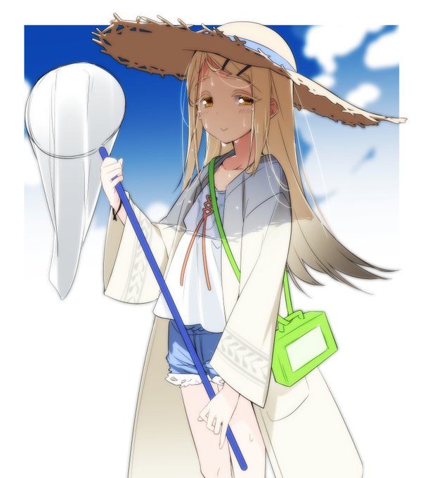 広「カブトムシを捕る」 