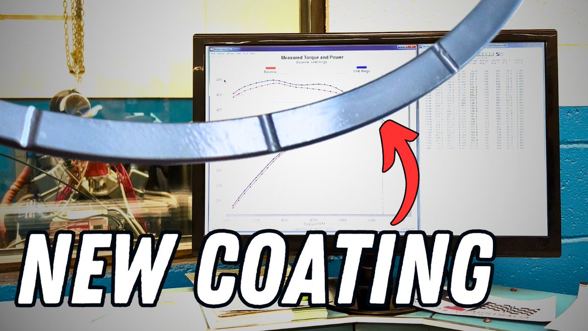 SealTotal's tweet image. Do COATINGS Equal HORSEPOWER? (Dyno Test Results)
loom.ly/aJImC68
#pistonrings #Enginetechnology #engine