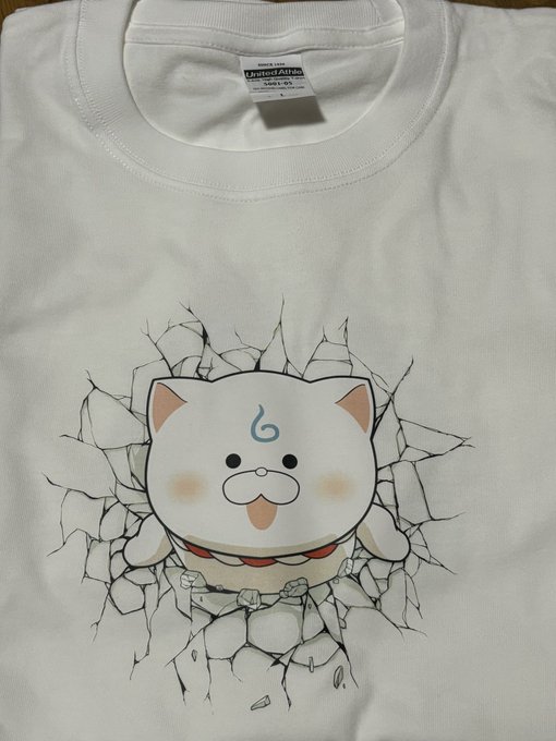 35Pが体を貫くTシャツ作った!!
表←→裏
7着くらいコミケで販売します! 