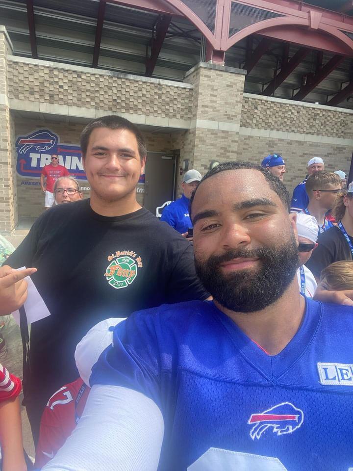 Kevin Crowe-Bailey (@kevcrowebailey) on Twitter photo Thank you <a href="/SjfFootball/">Fisher Football</a> for a great visit and amazing experience! Looking forward to the season!
<a href="/coach_prina/">Jayden Prina</a> <a href="/CoachVosburgh/">Paul Vosburgh</a> <a href="/CoachRicciFB/">Coach Ricci</a> <a href="/SjfFootball/">Fisher Football</a> @GableSteveson <a href="/MinisinkFBall/">Minisink Valley Football</a> <a href="/BuffaloBills/">Buffalo Bills</a> Thank you <a href="/SjfFootball/">Fisher Football</a> for a great visit and amazing experience! Looking forward to the season!
<a href="/coach_prina/">Jayden Prina</a> <a href="/CoachVosburgh/">Paul Vosburgh</a> <a href="/CoachRicciFB/">Coach Ricci</a> <a href="/SjfFootball/">Fisher Football</a> @GableSteveson <a href="/MinisinkFBall/">Minisink Valley Football</a> <a href="/BuffaloBills/">Buffalo Bills</a>