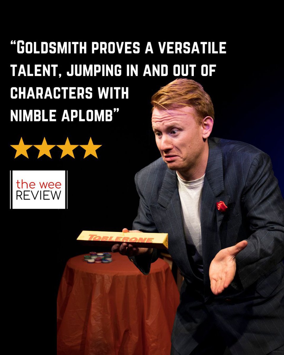 BenGoldsmithLol's tweet photo. ⭐️⭐️⭐️⭐️ thank you to @theweereview for taking a trip to CrimeLandTown!! Clips below, and full review on their site! We’ve got 15 more shows at EdFringe, so come on down to The Mash House at 17:55 for some criminal stupidity https://t.co/Fju1SXUXLV https://t.co/1bGm2GmkOt