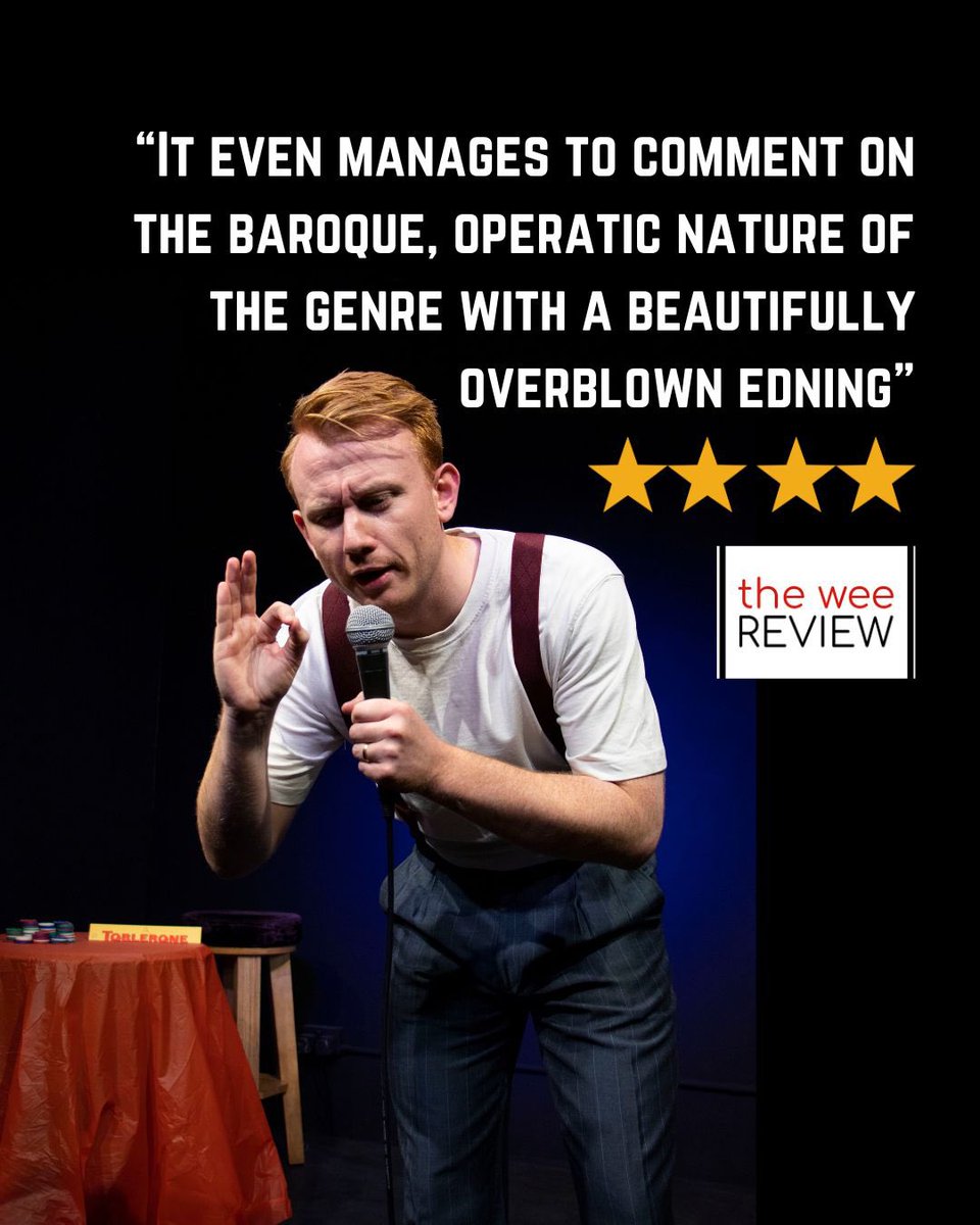 ⭐️⭐️⭐️⭐️ thank you to <a href="/theweereview/">The Wee Review</a> for taking a trip to CrimeLandTown!! Clips below, and full review on their site! We’ve got 15 more shows at EdFringe, so come on down to The Mash House at 17:55 for some criminal stupidity tickets.edfringe.com/whats-on/ben-g…