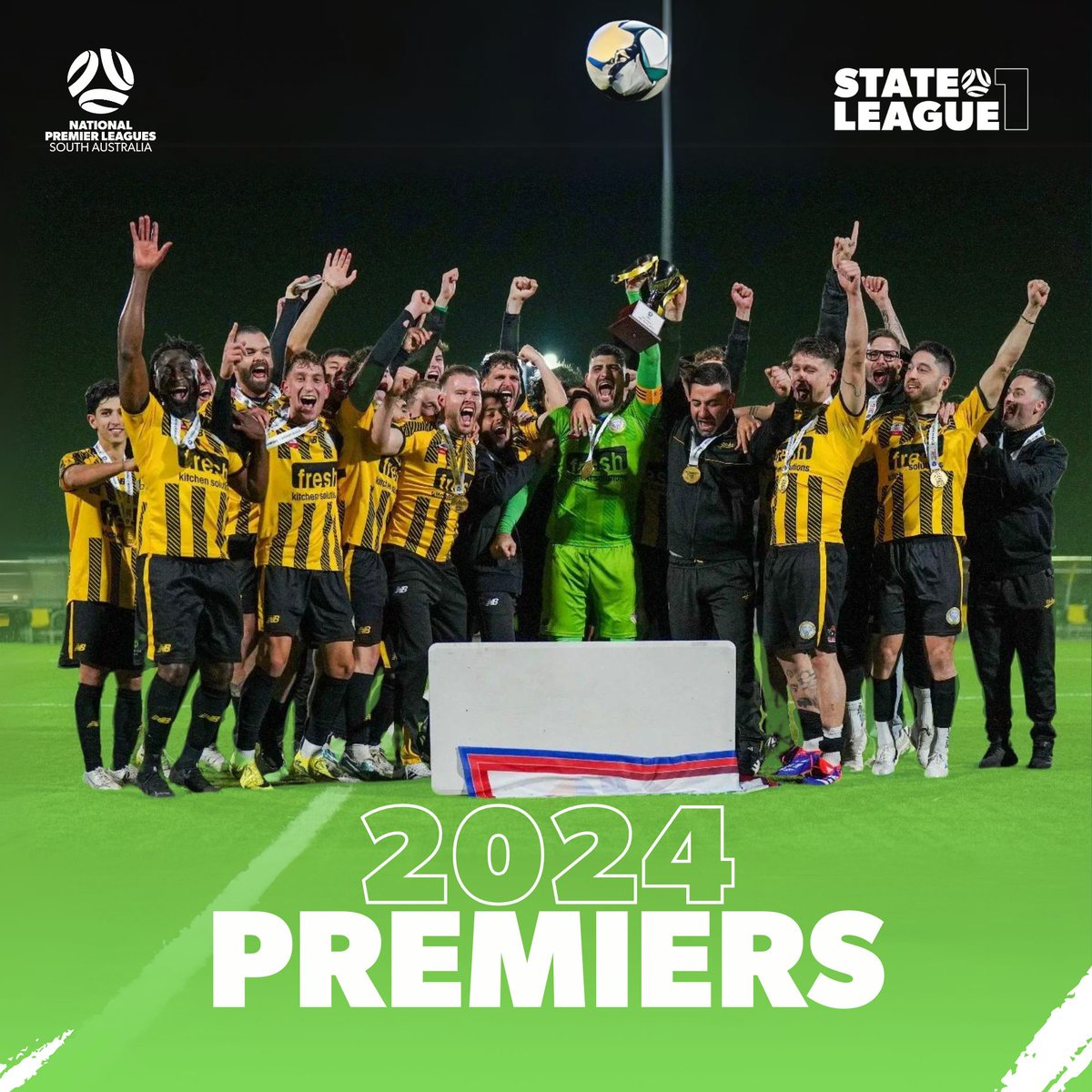 FSALeagues's tweet photo. An emphatic result seals promotion for @WTBirkalla!
#RAANPLSA β ππ ππππ π€π π π...
πΈ Pagonis Photography
#StateLeagueOne #Premiers https://t.co/RhJP6oqnBi