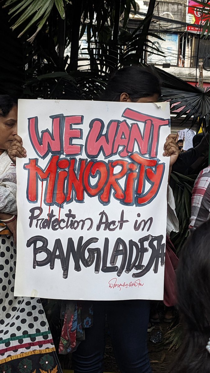 beardless_sou's tweet photo. Bangladeshi Hindu Community have risen their voice against recent Communal Attacks. We want justice. Stop Communal Violence in Bangladesh.

#SaveBangladeshiHindus 
#savebangladeshihindutemple https://t.co/WkHAvkJ2WH