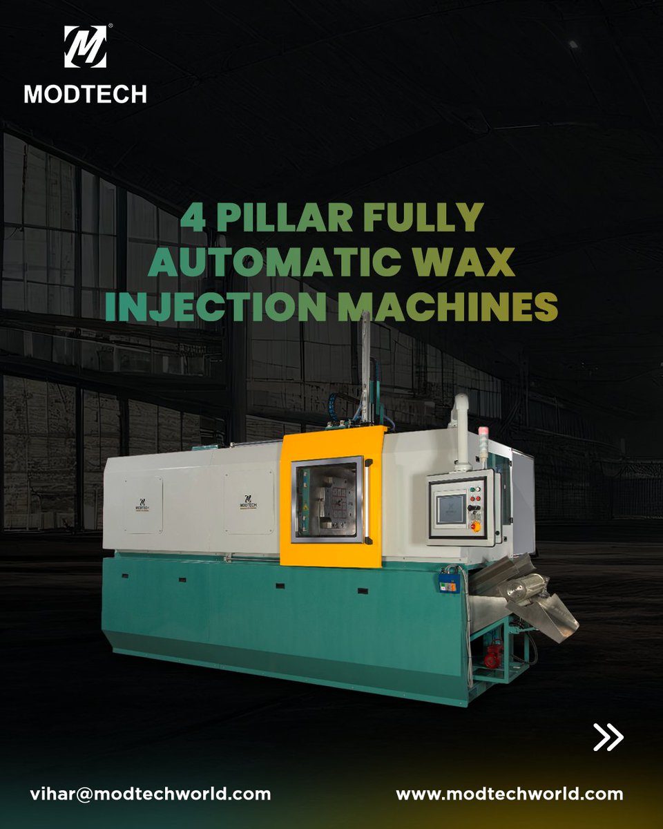modtechmachines's tweet image. Elevate your capabilities today with CE/UKCA/UL marked reliability.

#InvestmentCastingSolutions #AutomatedWaxAssemblyCell #AutomatedWaxInjectionCell #Automation #TurnkeySolutions #InvestmentCastingSolutions #ModtechWaxinjectionMachine #AutomtedShellSystem #RoboticHandling