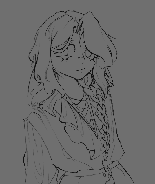 tryin out a new brush