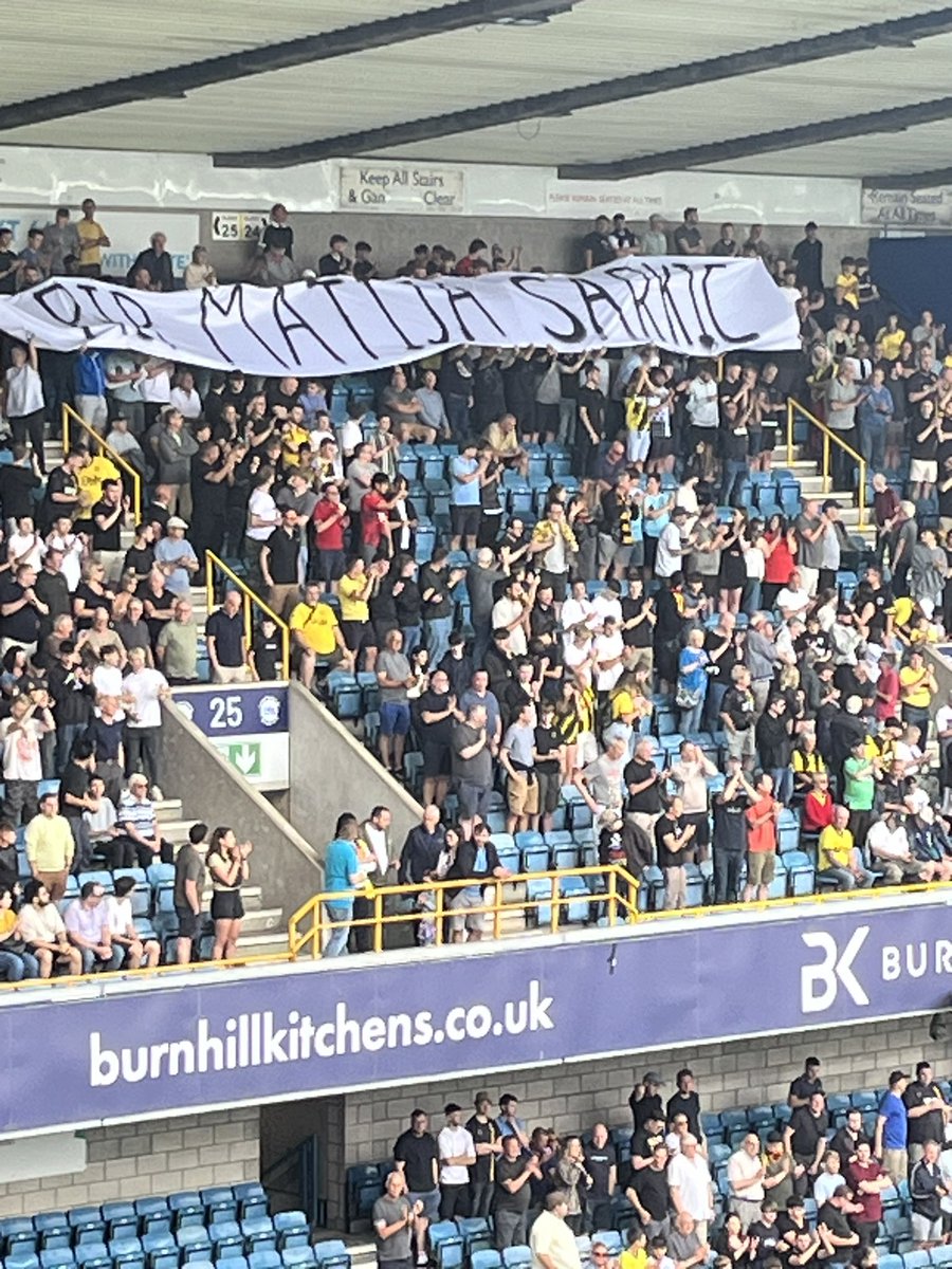Respect to <a href="/WatfordFC/">Watford Football Club</a> supporters.
<a href="/MillwallFC/">Millwall FC</a>  #RIPMS20