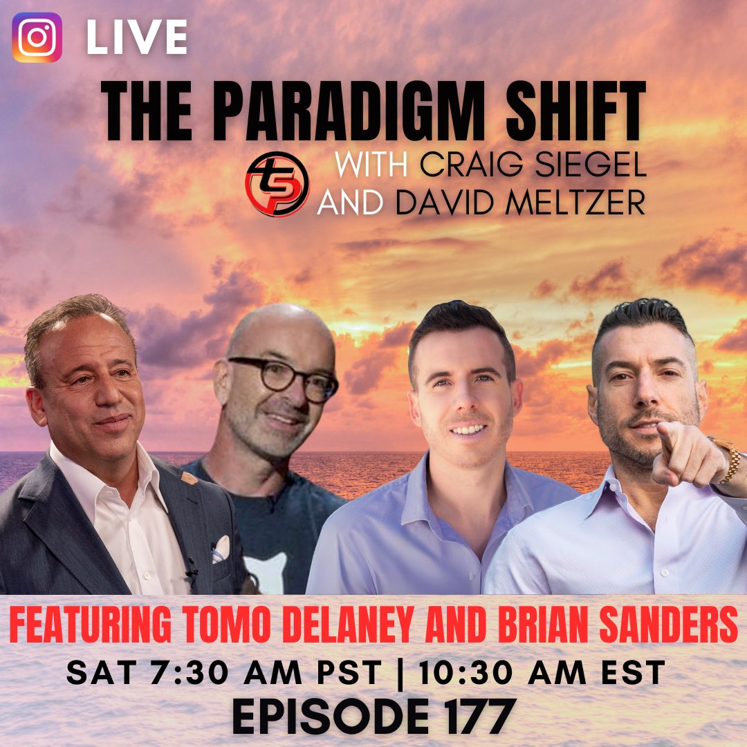 CraigSiegel_CLS's tweet image. 🎉 The 2024 Momentum Continues with Episode 177! Dive into an electrifying conversation with the Handsome @davidmeltzer and the insightful @NoshiKids and @FoodLiesOrg. Expect game-changing surprises and profound insights. Time to get buck wild! You don’t want to miss this!…