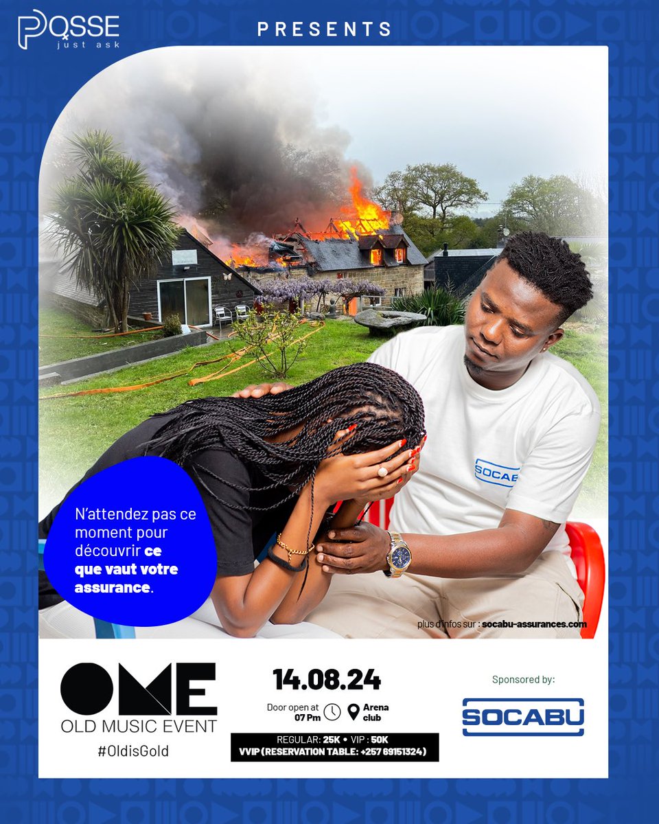 Ntimurindire ibihe nkibi kugira mumenye akamaro ka assurance;
Kumyaka irenga 45 imaze,Iture SOCABU mukingire amatungo yanyu
#OldBrand #assurancesocabu #OldisGold #sponsor