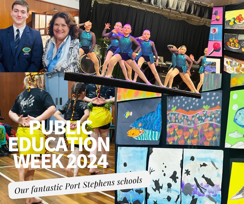 Public Education Week has come to an end but it was great to get out to the Tomaree Learning Community to acknowledge the staff and students on their achievements this year.