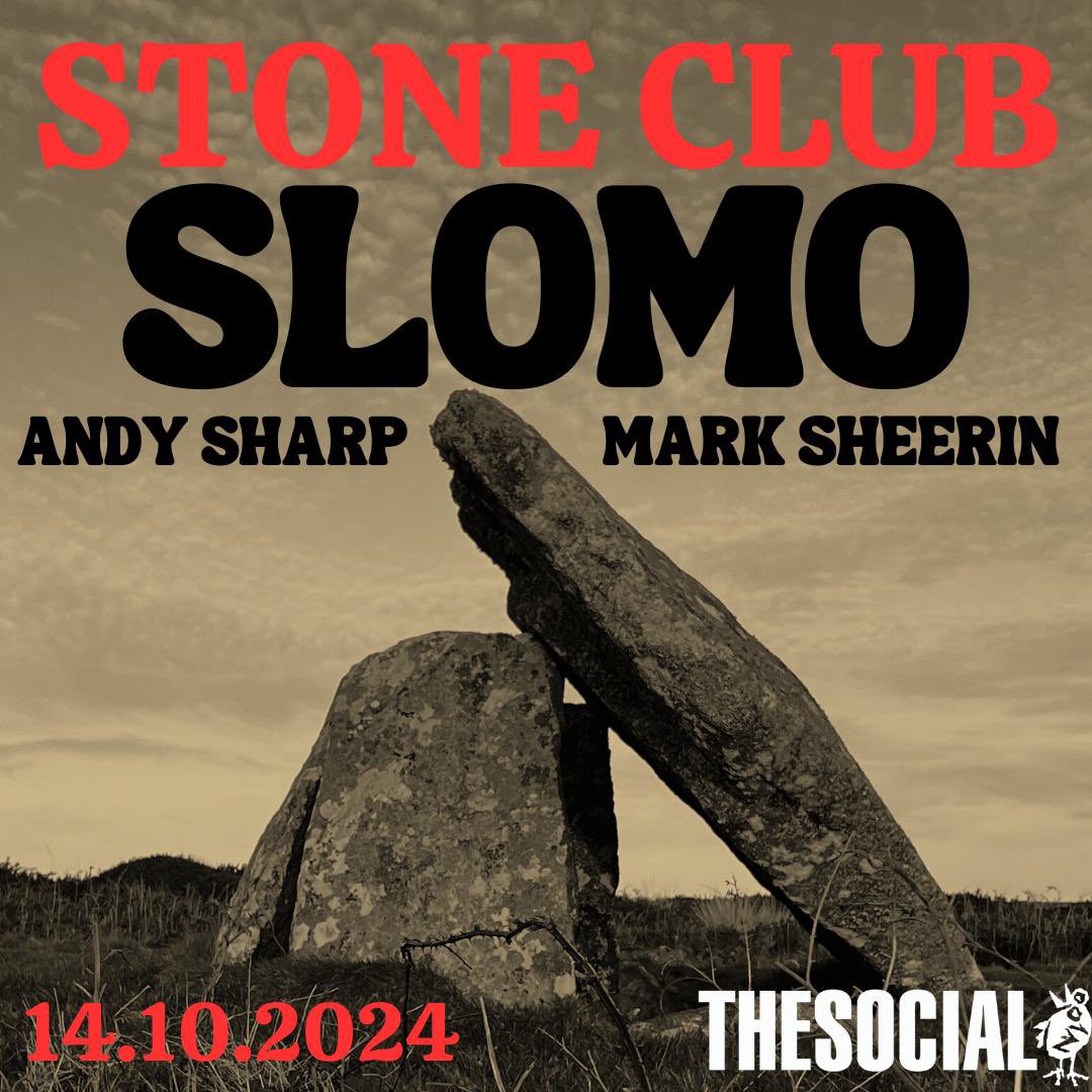 Stone Club (@the_stone_club) on Twitter photo Stone Club will be back at <a href="/thesocial/">The Social</a> in October with guests Slomo playing live and Andy Sharp & Mark sheerin giving talks
Tickets stoneclub.rocks/events/project… Stone Club will be back at <a href="/thesocial/">The Social</a> in October with guests Slomo playing live and Andy Sharp & Mark sheerin giving talks
Tickets stoneclub.rocks/events/project…