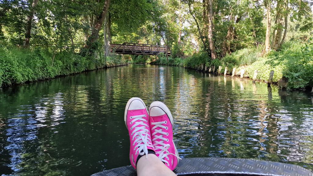 Pinkyfennec's tweet image. #TwoFeet #Relaxation #Spreewald
