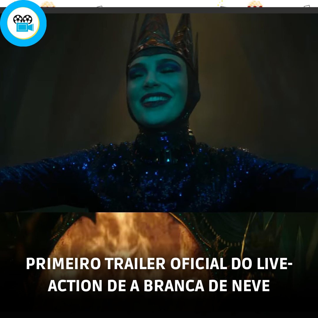 🎬 | Primeiro trailer oficial do live-action de A Branca de Neve.

Confira: instagram.com/p/C-fQbu6tRXI/

#D23 #BrancaDeNeve #ABrancaDeNeve #RachelZegler #GalGadot #Disney #WaltDisney #WaltDisneyStudios #Filme