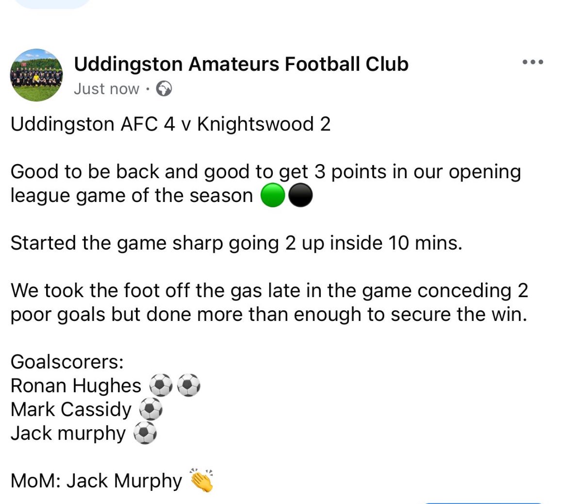 Uddingston AFC (@uddingstonafc) on Twitter photo 