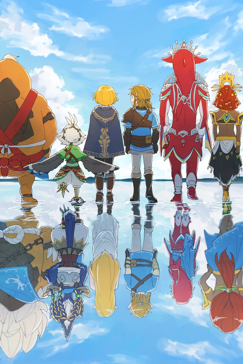 mayamayammy's tweet image. 英傑と賢者
#タップ推奨
#ゼルダの伝説 #Zelda #BreathoftheWild #TearsOfTheKingdom