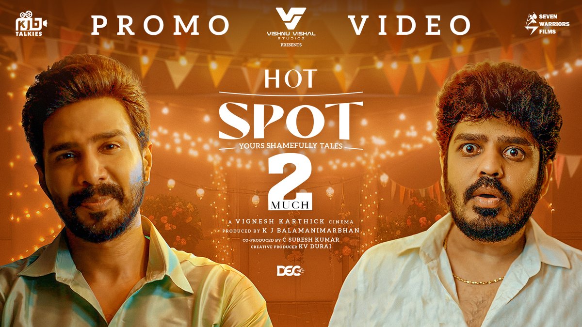 KJB Talkies (@kjb_talkies) on Twitter photo Aarambikalaama!! Let’s double up the Sambavam. @vvstudioz takes vera level pleasure to present this CONTROVERSIAL KAAVIYAM#HotSpot2Much #2much_ah_povoma <a href="/vikikarthick88/">vignesh karthick</a> <a href="/KJB_Talkies/">KJB Talkies</a> @KJB_iambala #Sevenwarrior <a href="/DuraiKv/">Durai KV</a>
<a href="/Pro_Velu/">Velu</a> <a href="/decoffl/">DEC</a> #VV
youtu.be/96O7eBLhG68?si… Aarambikalaama!! Let’s double up the Sambavam. @vvstudioz takes vera level pleasure to present this CONTROVERSIAL KAAVIYAM#HotSpot2Much #2much_ah_povoma <a href="/vikikarthick88/">vignesh karthick</a> <a href="/KJB_Talkies/">KJB Talkies</a> @KJB_iambala #Sevenwarrior <a href="/DuraiKv/">Durai KV</a>
<a href="/Pro_Velu/">Velu</a> <a href="/decoffl/">DEC</a> #VV
youtu.be/96O7eBLhG68?si…