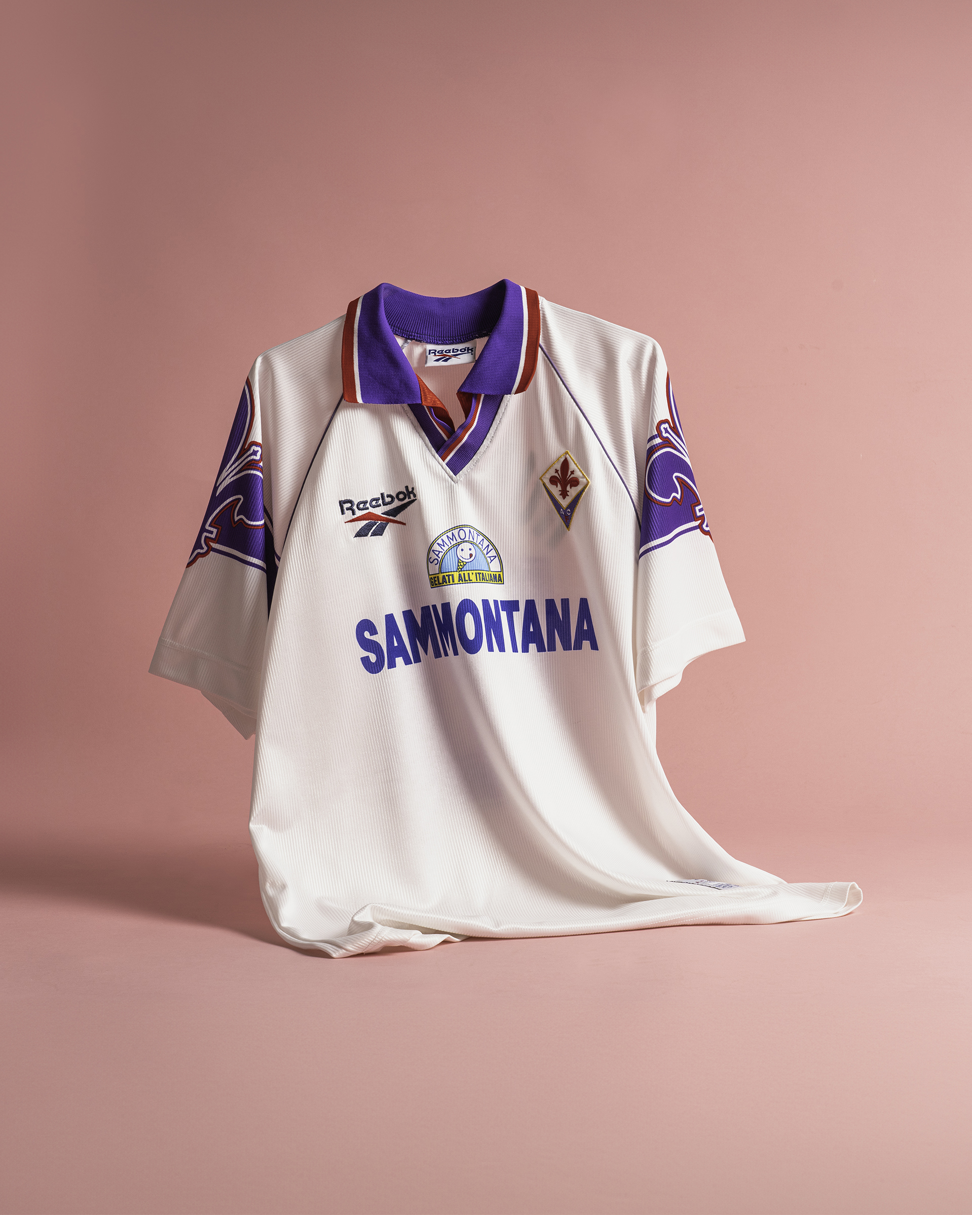 95/96 Reebok リーボックフィオレンティーナユニフォームXL