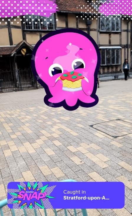 Constantine visiting Shakespeare's birthplace. #OctoplusSNAP <a href="/OctopusEnergy/">Octopus Energy</a>