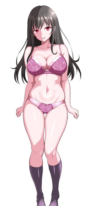 ご依頼作品を納品しましたので公開しますね❤
私服&下着姿の全身イラスト、立ち絵ですね!!
立ち絵って難しいんですけどだいぶ上達したんじゃないかな😍 