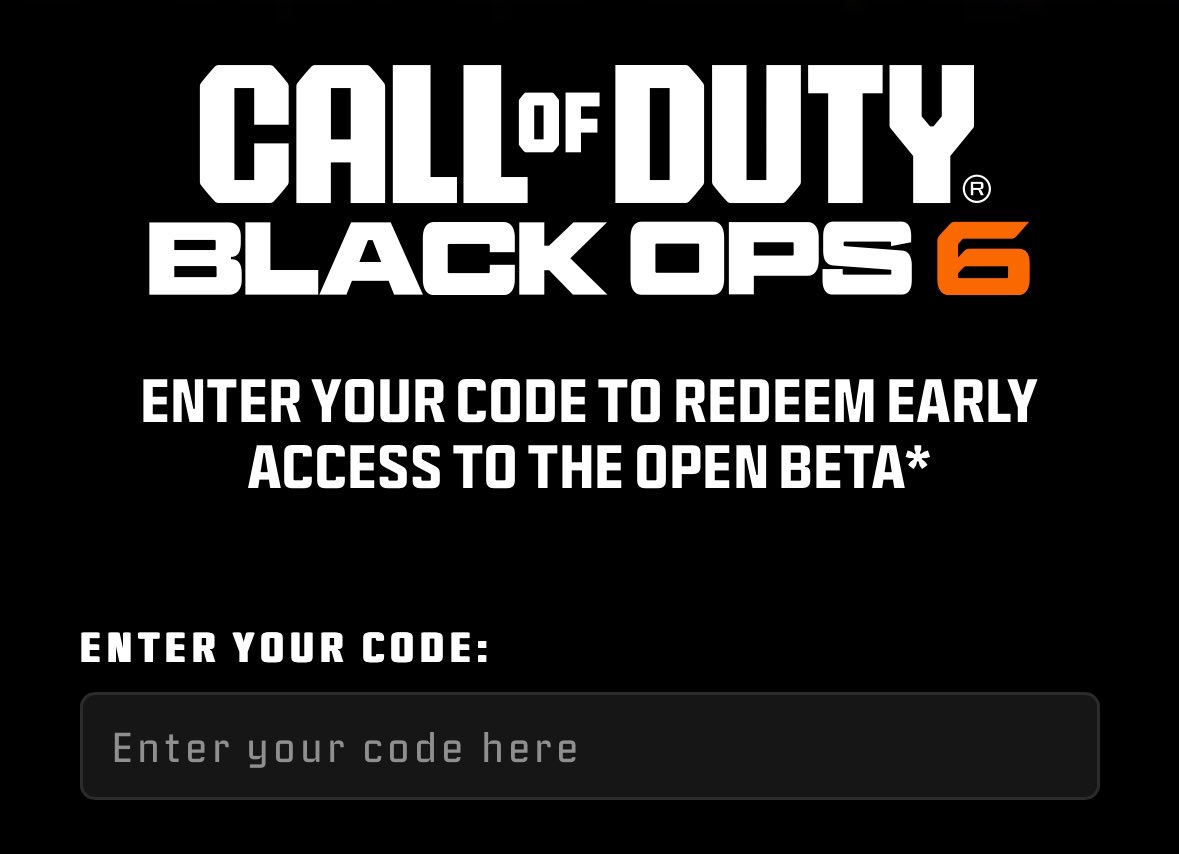 Do you need a Black Ops 6 beta code for August 30? 👀

Let us know what platform you play on 👇