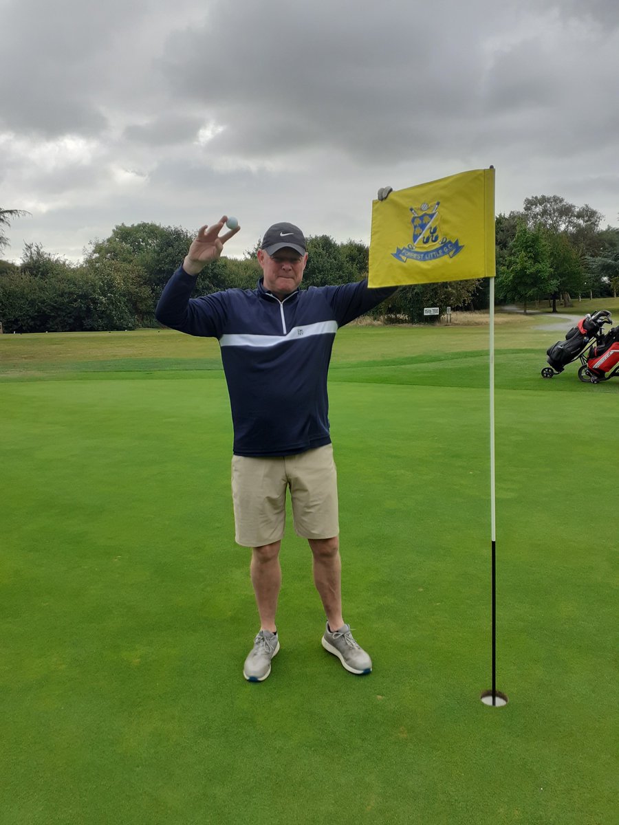 Well done Brian O' Rourke who had an ace at the 5th this morning, holing out with a 7 iron - off the back tees too!
