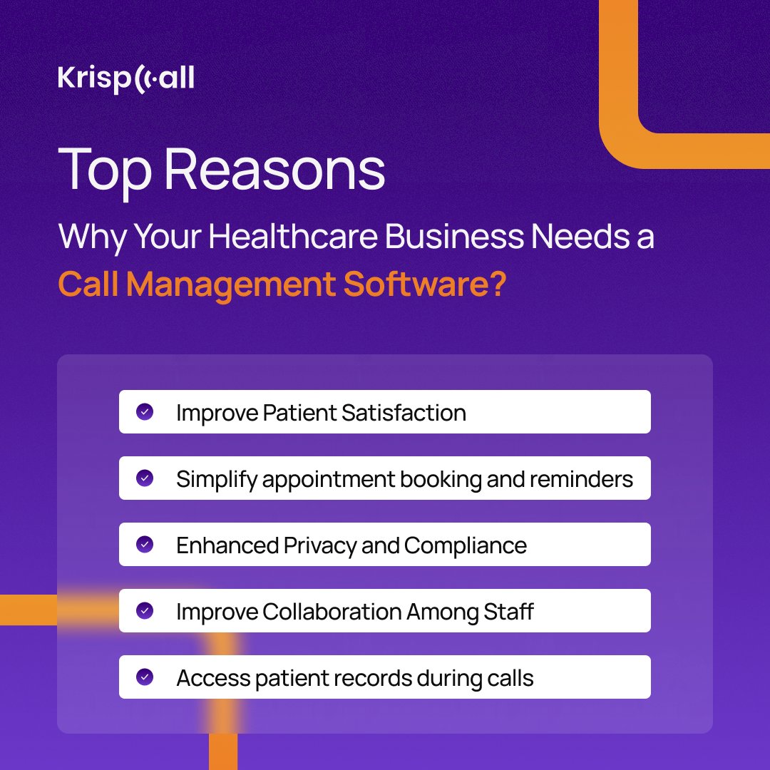 Krispcall's tweet image. Is your healthcare practice struggling to keep up with patient calls and appointments?🤔  It's time to invest in call management software.

👉 Explore how KrispCall can make a difference: krispcall.com/feature/

#Healthcare #CallManagement #KrispCall #BusinessGrowth