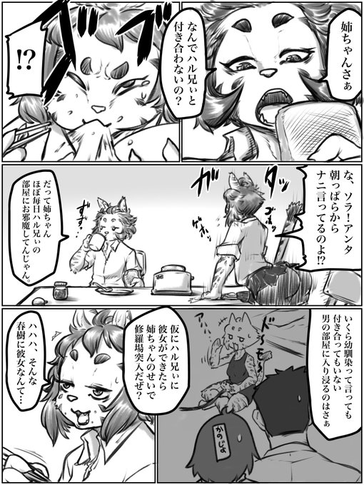 ケモ活オマケ
ケモ姉弟 