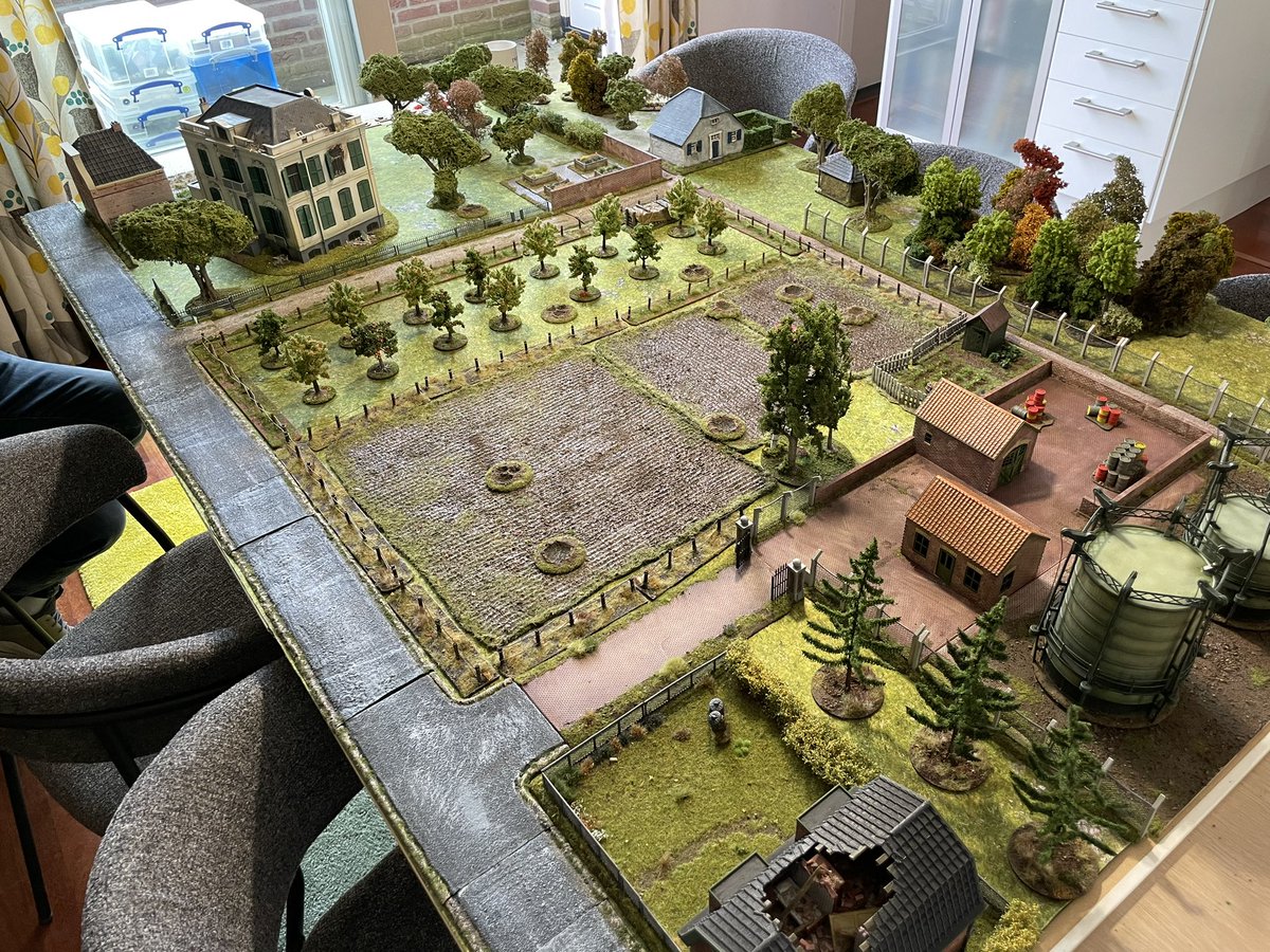 Clogfather1975's tweet image. We’re back in the Oosterbeek perimeter to try to some other support options and perhaps tweak the scenario a bit. #chainofcommand #spreadthelard