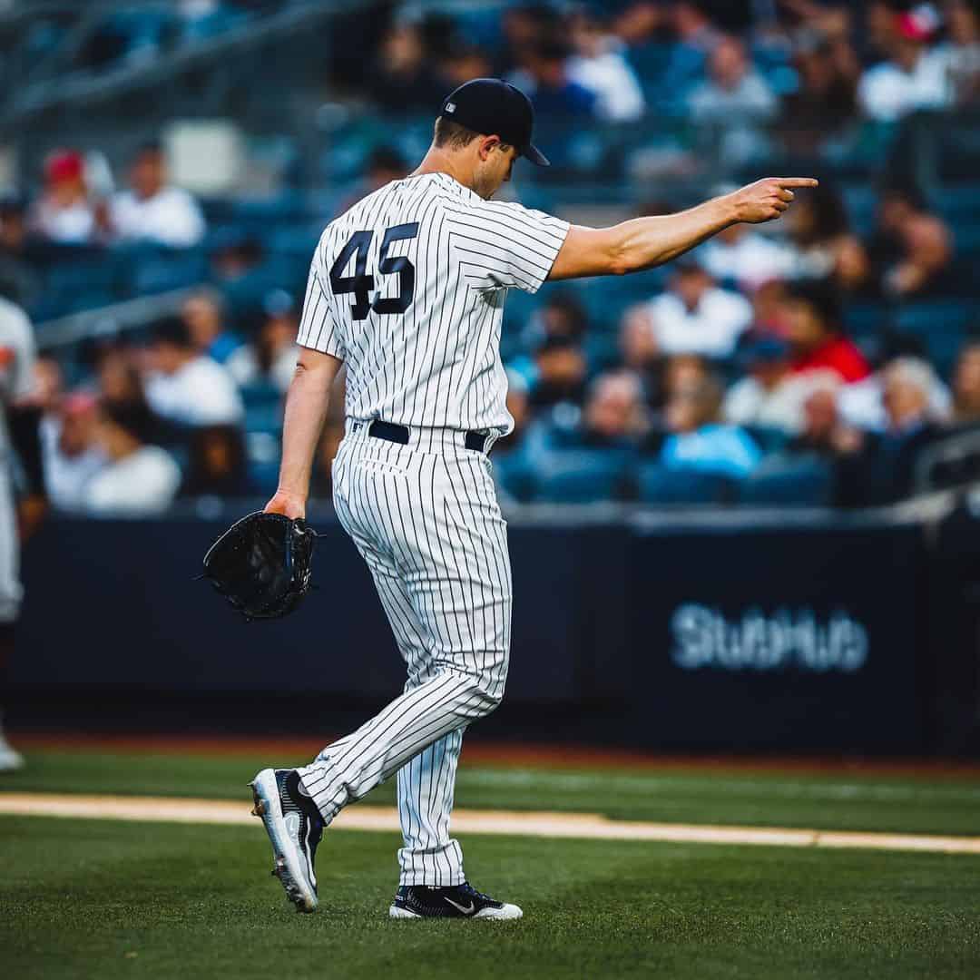 Captain2Corner's tweet image. How many strikeouts will Rodon and Cole combine for today in both games of the double header?

#NYY #RepBX #DoubleHeader