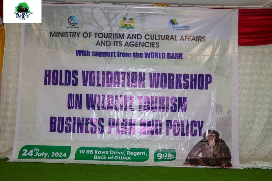 SLEDPGoSL's tweet photo. Tourism Ministry Holds Validation Workshop on Wildlife Tourism Policy

The #SLEDP supported initiative provided an opportunity for stakeholder review and agreement on key decisions to gain national acceptance and collective implementation.
#tourism
#wildlife
#worldbank 
#NTB https://t.co/xgQuMxxOST