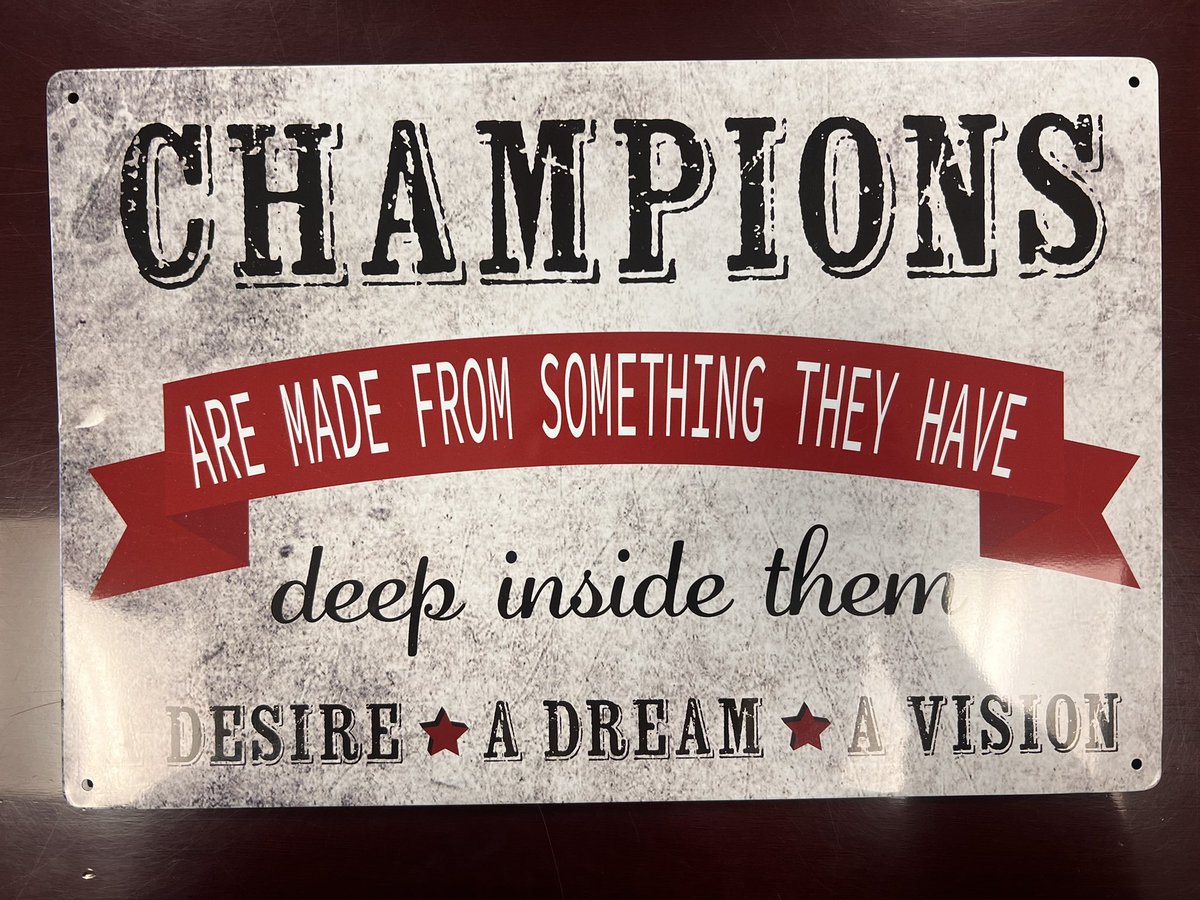 Love this sign. Honored to serve in a district where the support of our BOE, amazing educators, students, and families makes our district really special. A dream, strong desire to succeed, and a clear vision is the only way for our Shore family. Proud to be the Shore Super!🙏💙