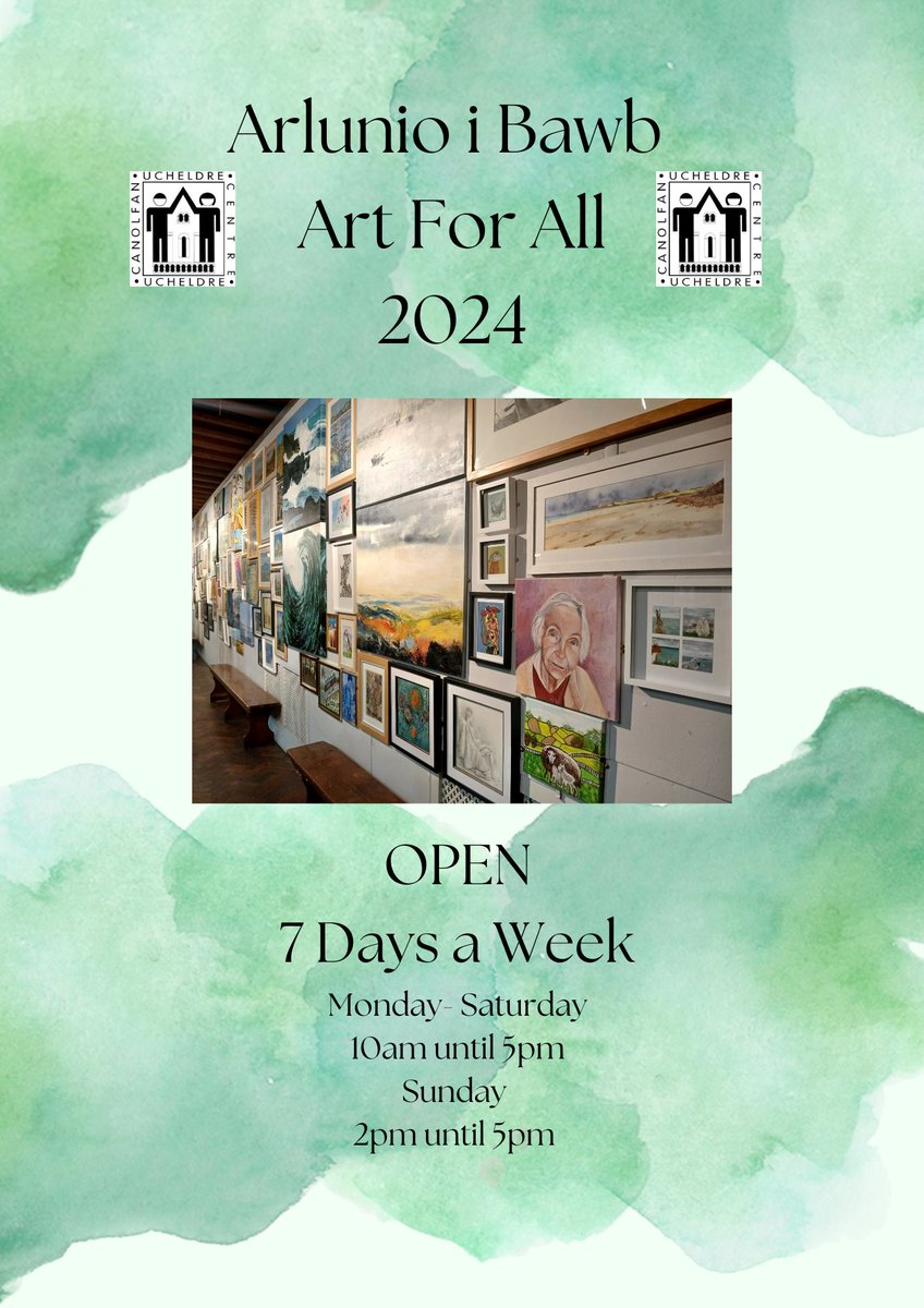 Art For All Competition and Exhibition 2024

The aim of this exhibition and competition is to encourage artists living in Anglesey, Gwynedd or Conwy, whether amateur or professional, to share their work with each other and the wider population and visitors.