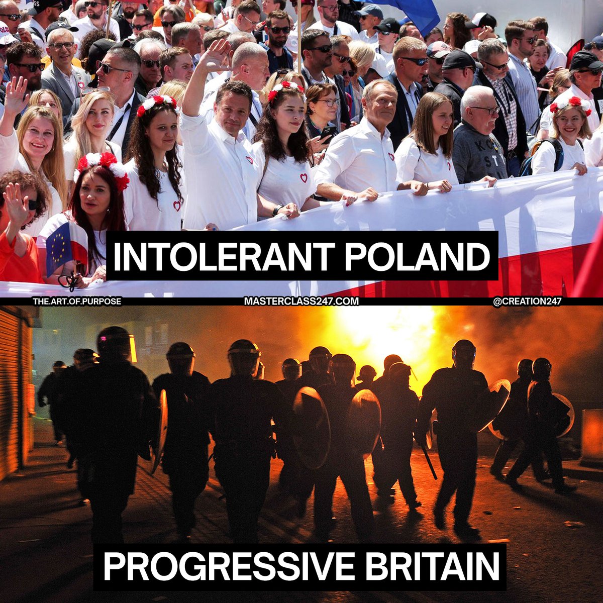 What happened to the UK?