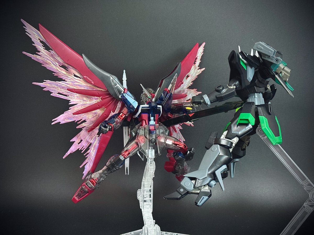 デスティニー VS ブラックナイトスコードルドラ #SEEDFREEDOM