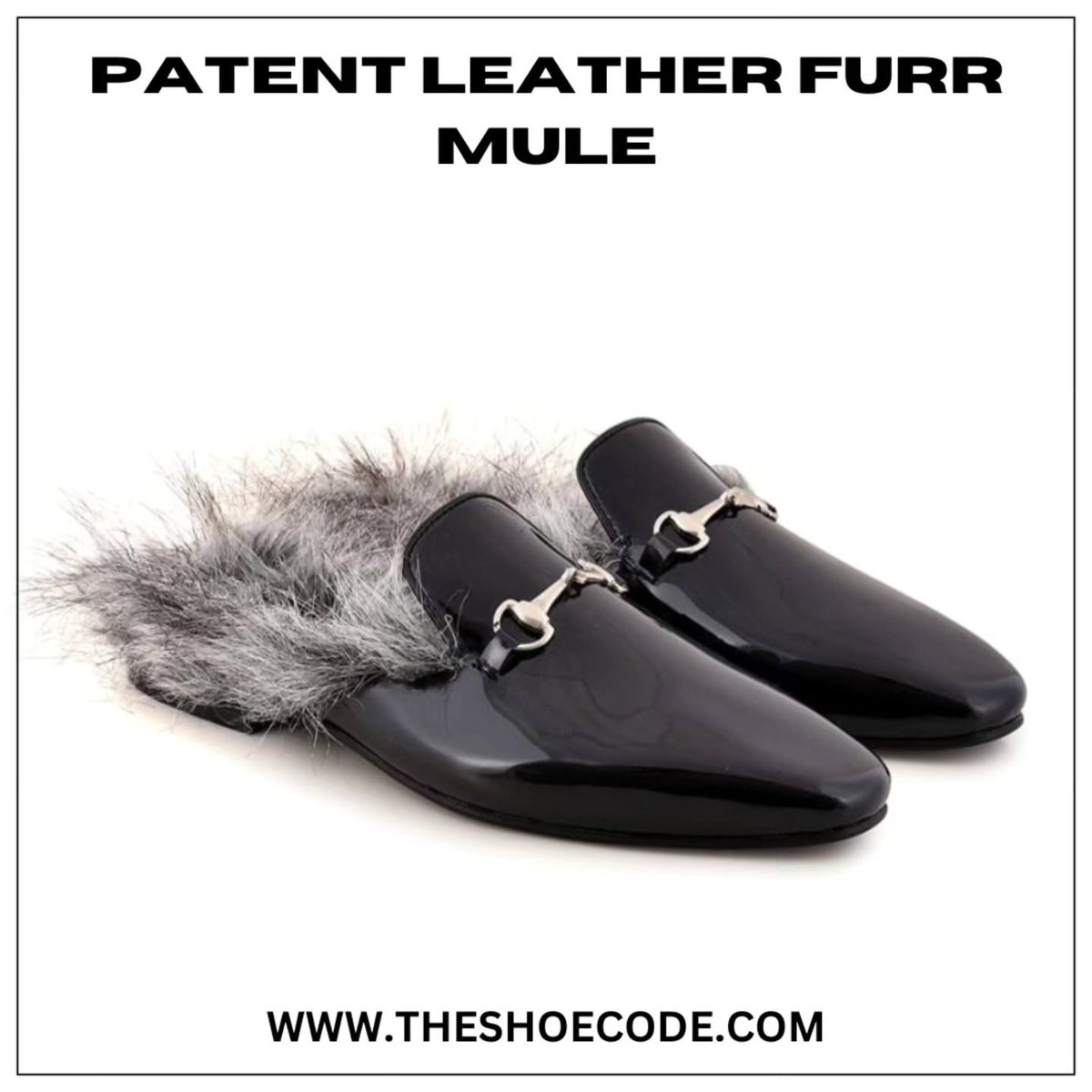 Theshoecode1's tweet image. Stylish Patent Furr Mule Shoes 💯 
__________________________________
Size - 6 to 11
Material - Patent leather 
Website - theshoecode.com
__________________________________
#mulesofinstagram #mule #muleshoes #muleformen #leathermules #mulesshoes