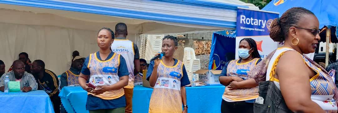 Lung_Institute's tweet photo. Getting ready for the Rotary Cancer Run 2024! We joined the medical camp at @PeoplesMediHosp, organized by @RotaryClubs, for the launch of the @UgRotaryCancerP. Stop by for free cancer screenings—don’t miss out! @JoanNakacwa 
#MLI4HealthyLungs https://t.co/jrT38a7tM5