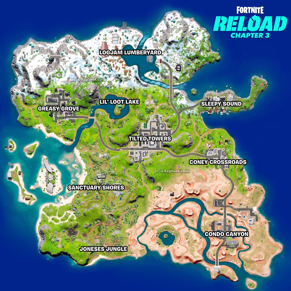 RaphooComix's tweet image. What if Fortnite Reload Was Chapter 3?
#fortnitereload #fortniteconcept