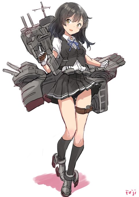 親潮ちゃん
陽炎型の制服すここ 