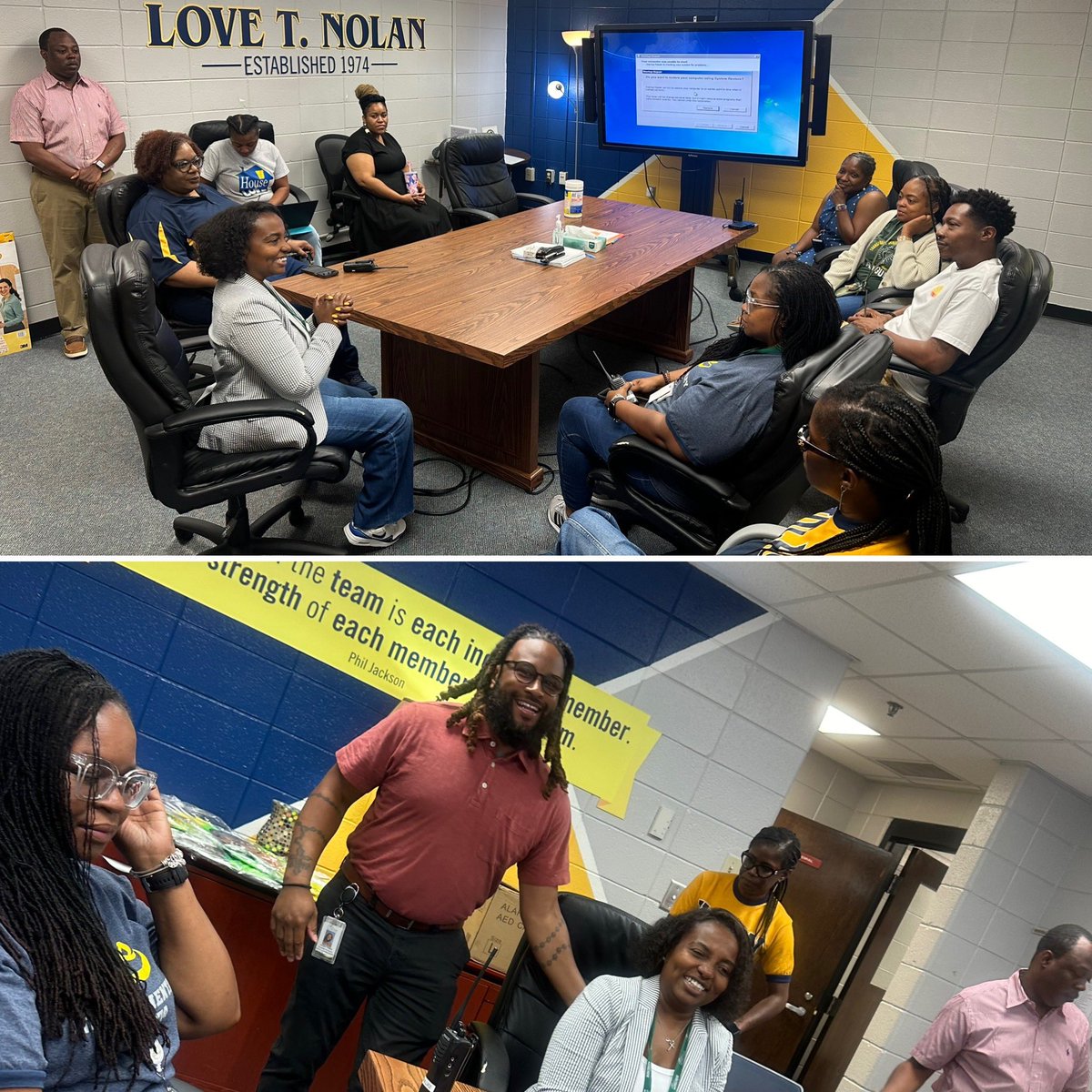 Natasha Smith, M.Ed🔬🧮🐢💚🏆🥇 (@smithteaches2) on Twitter photo Building Better TOGETHER 🧩 💙💛
#CircleUp #EL
For the love ❤️ of EFFECTIVE collaboration!
Thanks for stopping by <a href="/TheKaonisT/">Kaonis Thomas Jr., Ed.S</a>
<a href="/WeAreNolanOwls/">Love T. Nolan Elementary</a> <a href="/DrEarleanaSmith/">Dr Earleana Smith</a> <a href="/CherisseCamp/">Cherisse Campbell, Ed.D</a> <a href="/FultonCoSchools/">FultonCountySchools</a> Building Better TOGETHER 🧩 💙💛
#CircleUp #EL
For the love ❤️ of EFFECTIVE collaboration!
Thanks for stopping by <a href="/TheKaonisT/">Kaonis Thomas Jr., Ed.S</a>
<a href="/WeAreNolanOwls/">Love T. Nolan Elementary</a> <a href="/DrEarleanaSmith/">Dr Earleana Smith</a> <a href="/CherisseCamp/">Cherisse Campbell, Ed.D</a> <a href="/FultonCoSchools/">FultonCountySchools</a>