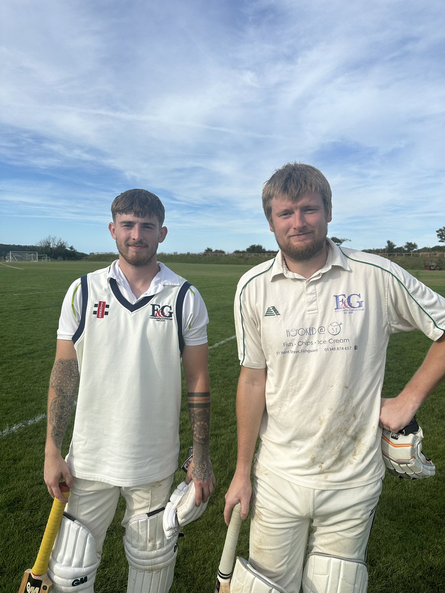 Fishguard & Goodwick CCC (@fandgccc) on Twitter photo Important win versus <a href="/Kilgettycricket/">Kilgetty CC</a> today.
KCC 96 all out. S Woodhouse 4-24 pick of the bowlers.
After a tricky start, brothers S Delaney 44* & M Delaney 40* saw us home!
Diolch Brynhyfryd Holsteins ball sponsors. <a href="/fishguardbay/">Fishguard Bay</a> & <a href="/voneusbroadband/">Voneus</a> club sponsors.
#WaitOn🏏 Important win versus <a href="/Kilgettycricket/">Kilgetty CC</a> today.
KCC 96 all out. S Woodhouse 4-24 pick of the bowlers.
After a tricky start, brothers S Delaney 44* & M Delaney 40* saw us home!
Diolch Brynhyfryd Holsteins ball sponsors. <a href="/fishguardbay/">Fishguard Bay</a> & <a href="/voneusbroadband/">Voneus</a> club sponsors.
#WaitOn🏏