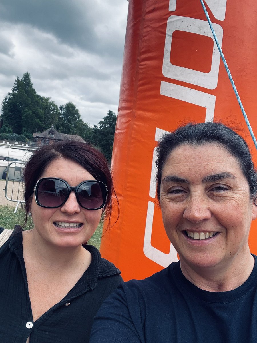 We are fundraising for Macmillan Cancer Support <a href="/macmillancancer/">Macmillan Cancer Support</a> by swimming the Thames Marathon tomorrow. We have arrived in Henley. Please donate if you can &amp; spur us on. Thank you!  #JustGiving justgiving.com/page/hayley-ch…