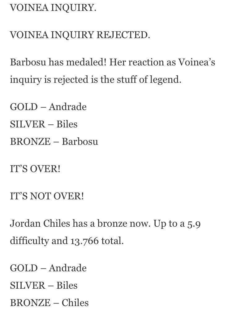 IT’S STILL NOT OVER!
#gymternet #Paris2024