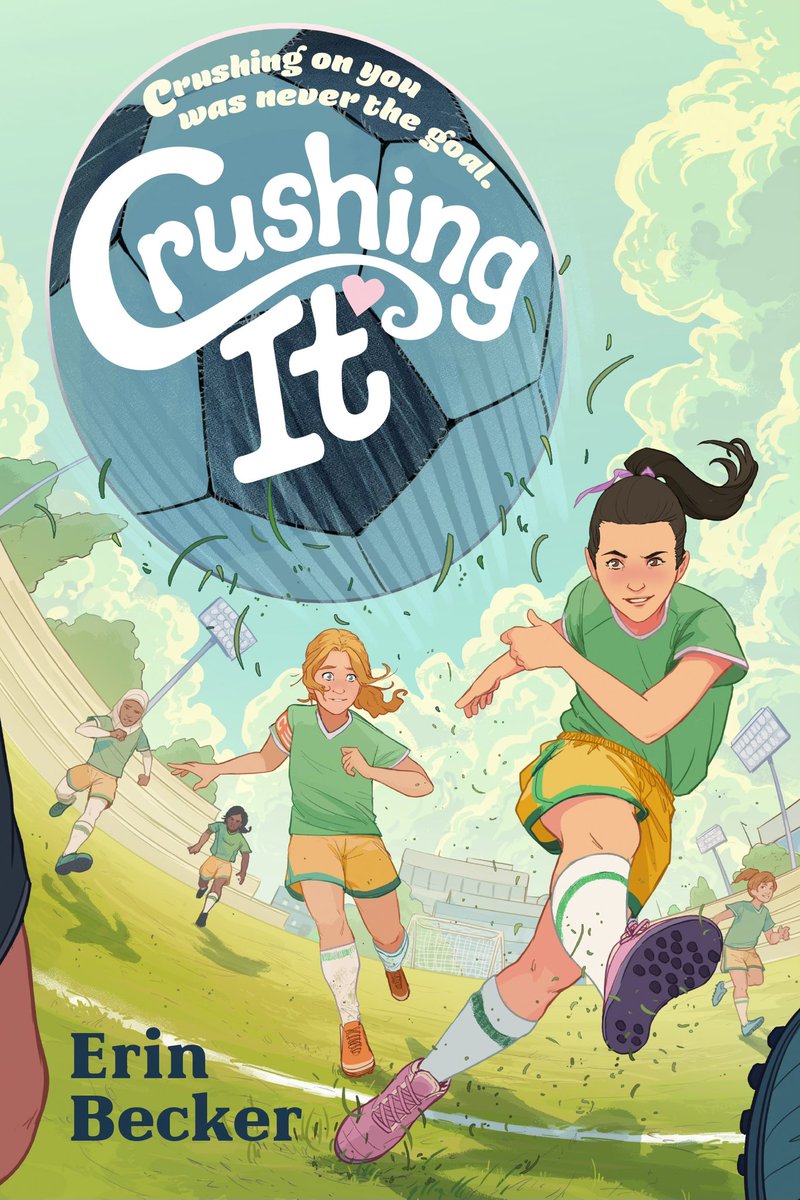 Erin Becker (@beckererine) on Twitter photo ⚽️ ✨ Want more soccer after the US women won gold?! Get Crushing It, out this week from <a href="/penguinkids/">Penguin Kids</a> <a href="/WorkshopBooks/">Penguin Workshop</a>! Full of fast-paced soccer + friendship drama + some sweet first crush romance, all in just 240 pages. Ages 10 & up!
#mglit #USWNT #middlegrade #librarytwitter ⚽️ ✨ Want more soccer after the US women won gold?! Get Crushing It, out this week from <a href="/penguinkids/">Penguin Kids</a> <a href="/WorkshopBooks/">Penguin Workshop</a>! Full of fast-paced soccer + friendship drama + some sweet first crush romance, all in just 240 pages. Ages 10 & up!
#mglit #USWNT #middlegrade #librarytwitter