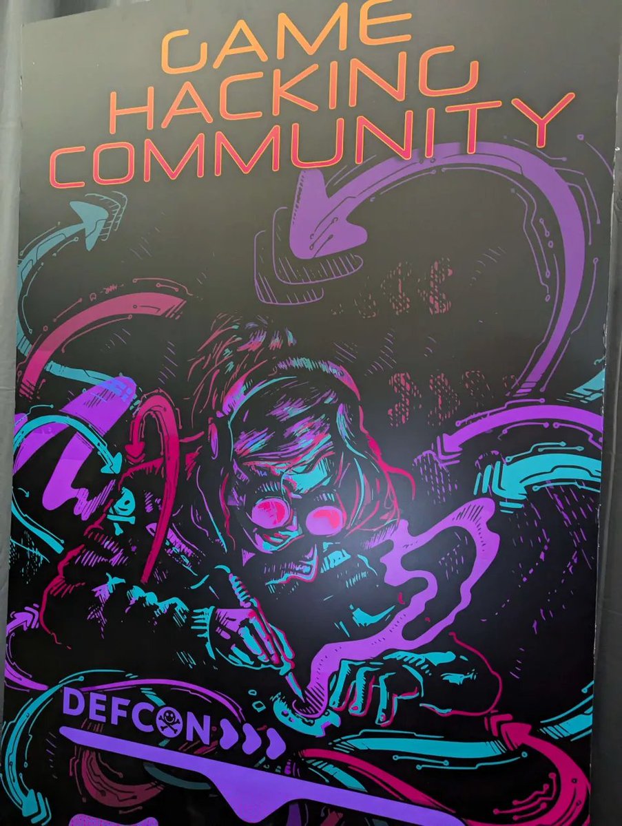 Come check out the Game Hacking CTF at DEFCON, it's located right next to the car hacking village. Win top prizes, badges, books &amp; more. Great feedback and lots of interest so far, very exciting for a first time event.