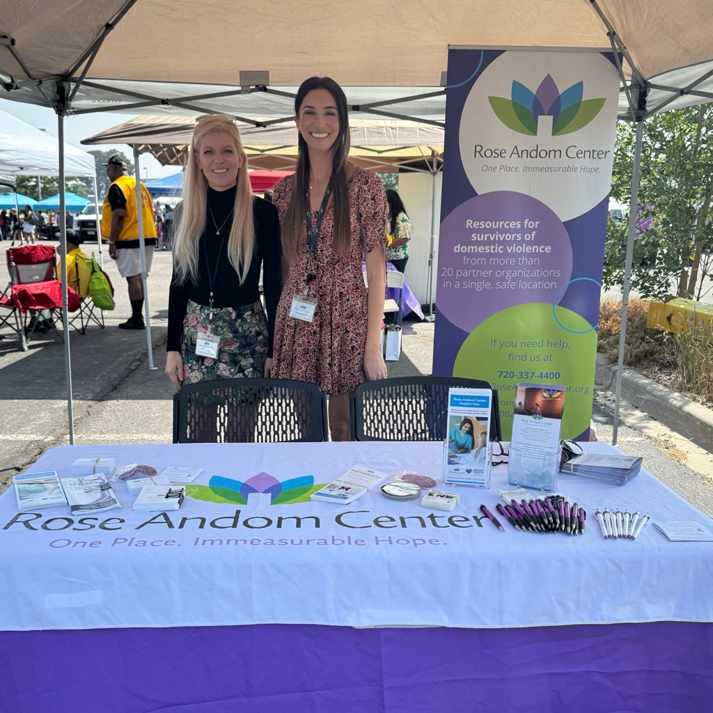 Kari and Amanda are representing RAC today at the Montbello Back to School and Wellness Fair, hosted by Montbello 2020 in partnership with Be Well Initiative. This event has served over 6,000 participants with health screenings, wellness tips, and free school supplies!