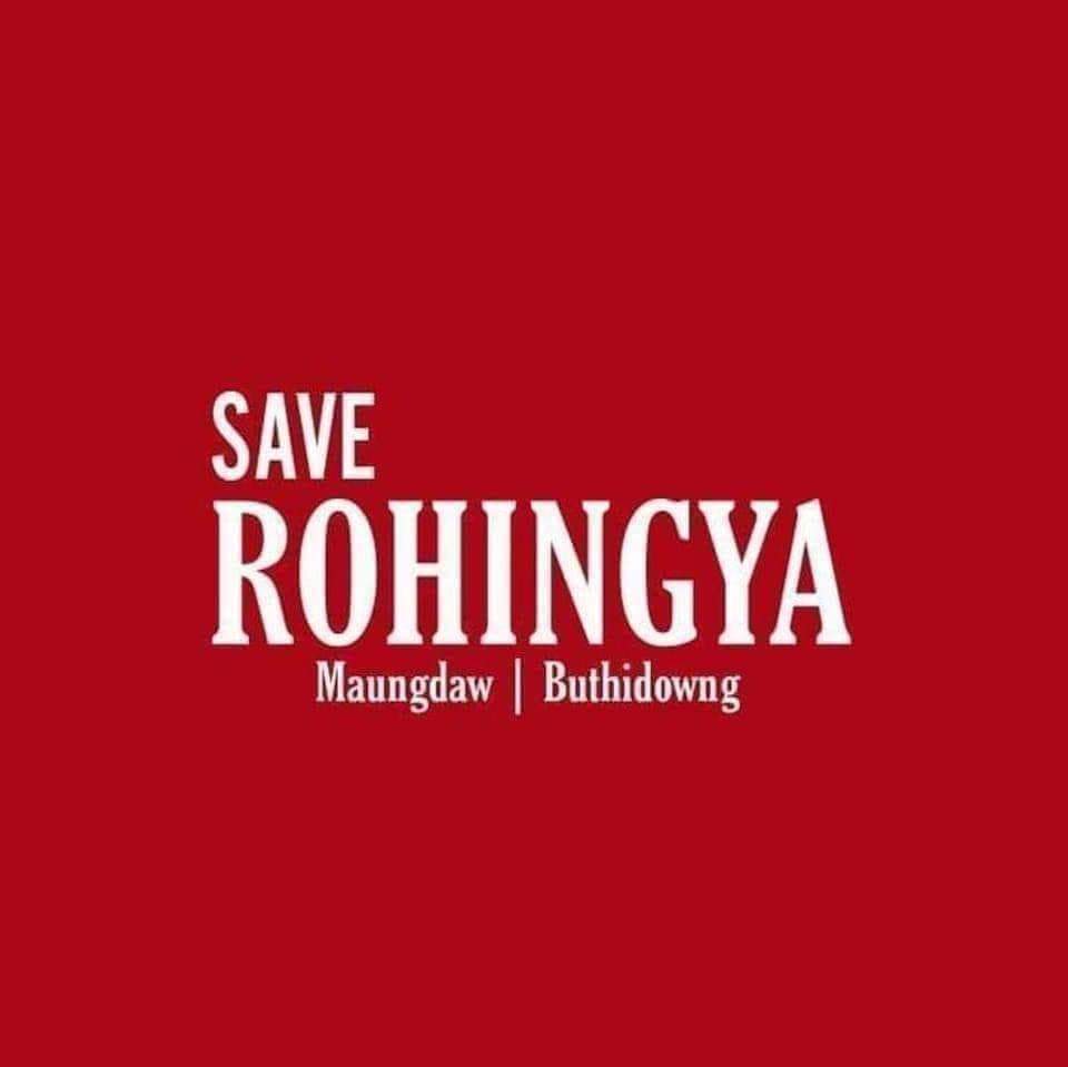 It's time to raise our voices and start demonstrating like BD students and teachers to save our Rohingya mothers and sisters lives from the attack by terrorists AA..