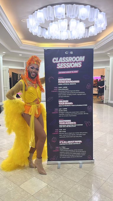 Amazing C4S Classroom Sessions are happening all day long!  Join us in the Bayboro Room until 7pm📚  @FetishCon